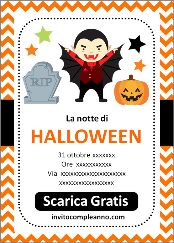 inviti di halloween