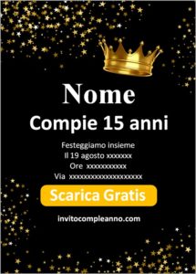 Buon Compleanno 15 Quindici Anni Di Decorazione Del Fiore Illustrazione