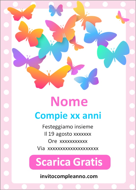 invito compleanno digitale