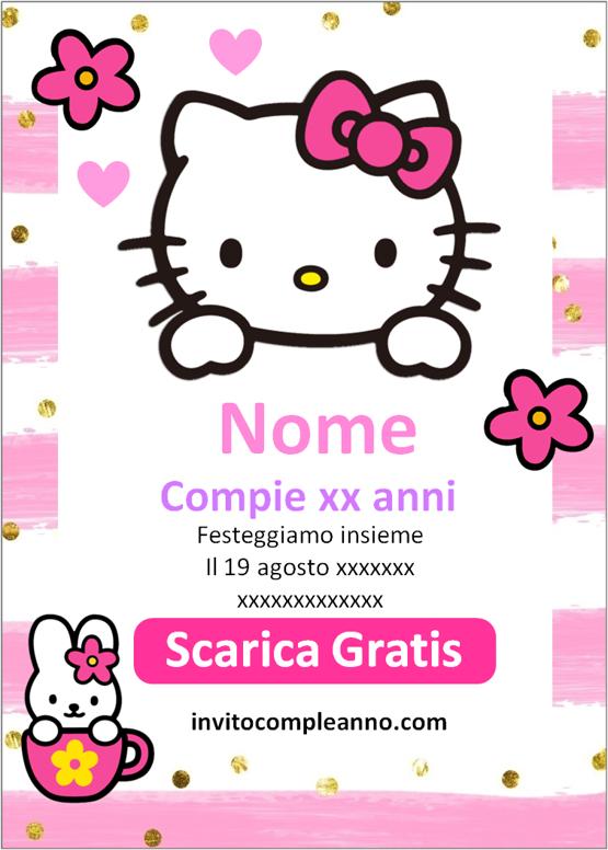 invito hello Kitty