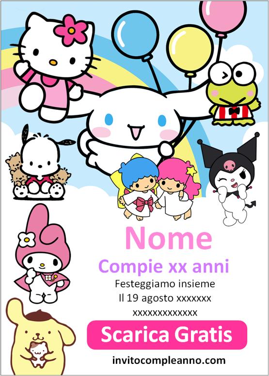 compleanno hello kitty