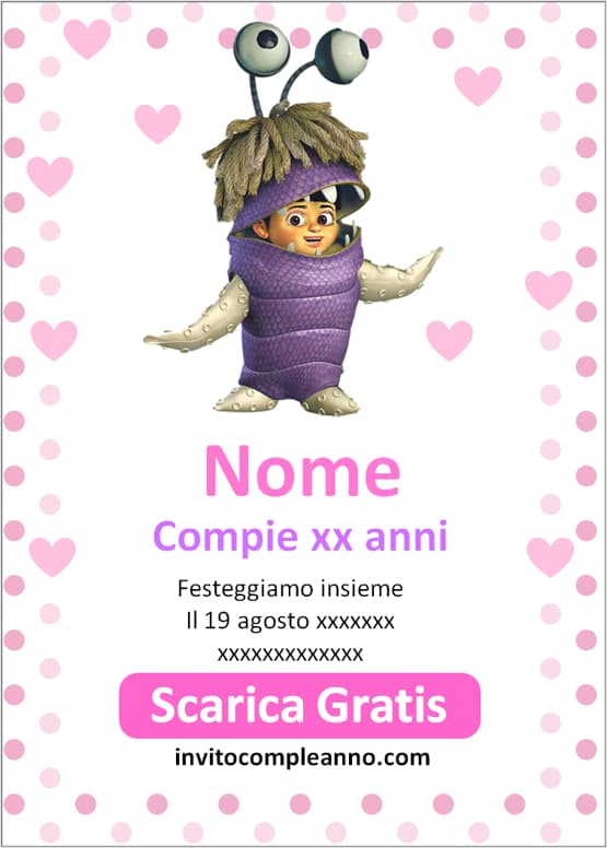 Inviti Monsters & Co PDF
