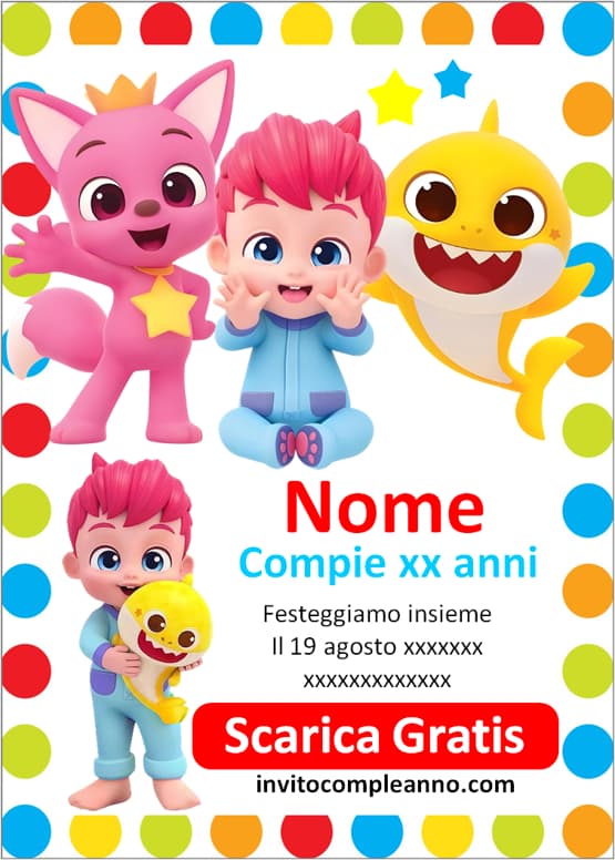 Inviti compleanno Bebefinn