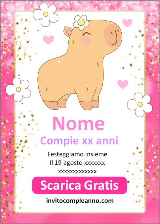 Inviti capibara gratis