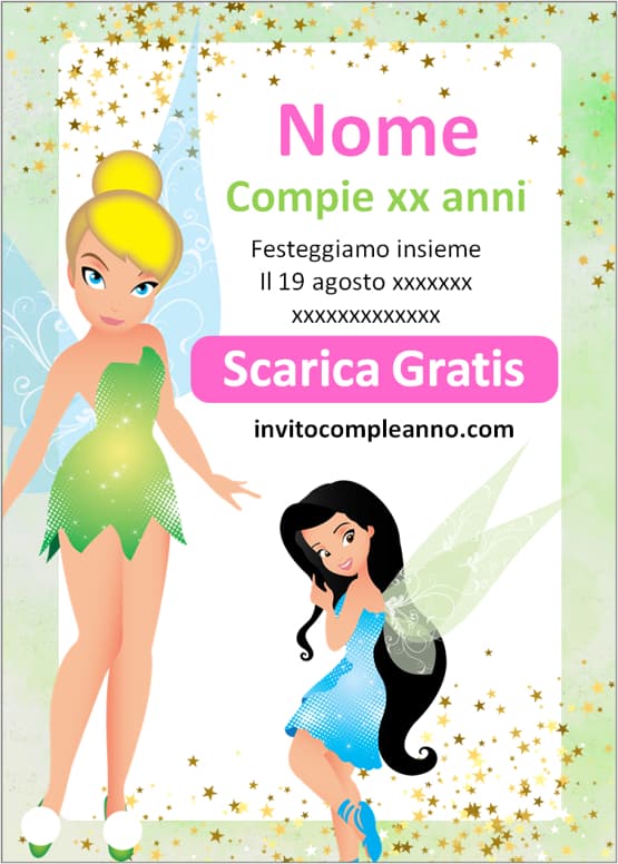 Biglietti invito Trilli
