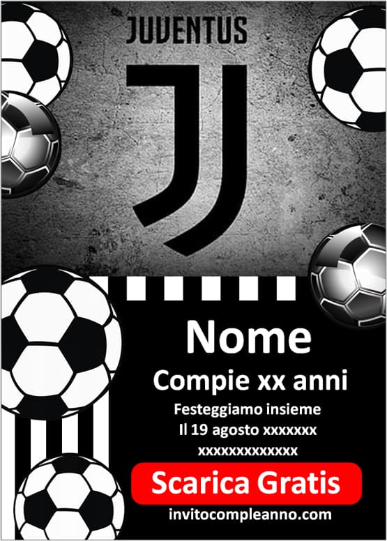 Inviti Juventus gratis